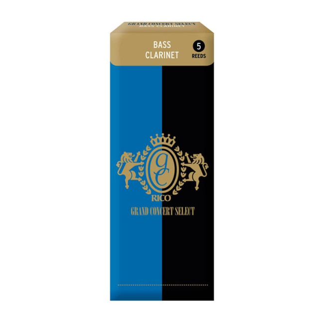 RICO Grand Concert Select Traditional Box Reed bass clarinet (Box of 5) - Reeds